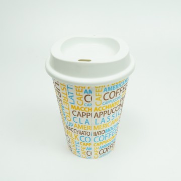 14 OZ Paper Cups with Lids